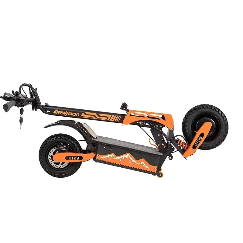 2024 Q08Pro 5600w Dual Motor Electric Scooter 60V 27AH Max speed 70-80km/h Lcd display 11inch tyres escooter Max Range 80KM.