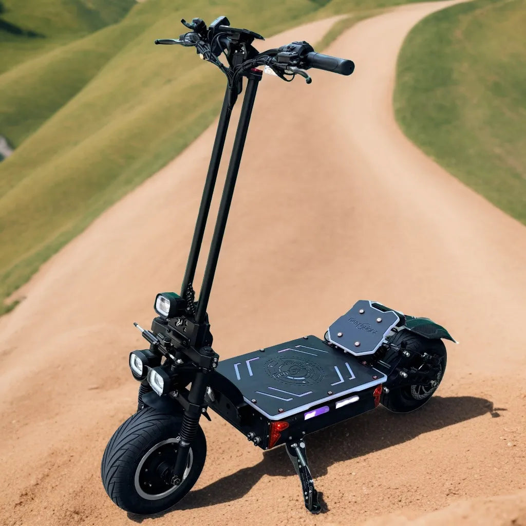 2024 72V Adult Dual 70H Motor 15000W Escooter 50AH Battery 60A Controller Foldable Electronic Scooter with Seat for Men.