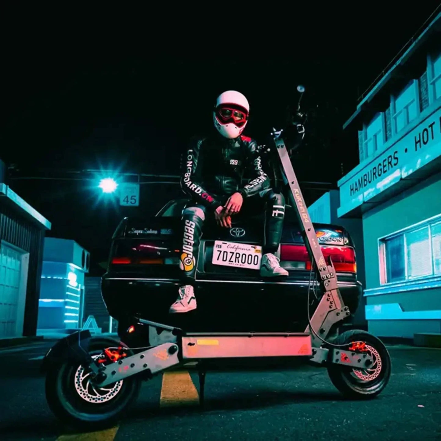 kukirin G4 2000w 60v 20ah electric scooter 11 inch road tyres top speed 70km/h led display foldable high quality Escoote.
