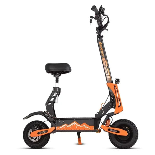 2024 Q08Pro 5600w Dual Motor Electric Scooter 60V 27AH Max speed 70-80km/h Lcd display 11inch tyres escooter Max Range 80KM.
