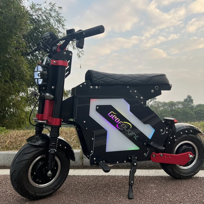 New 120Kmh 70Mph Fast Seated Electric Scooters Off-Road 72V 60V 52V 10000W 15000W 7000W 5000W Dual Motor Electric Bike Adult.