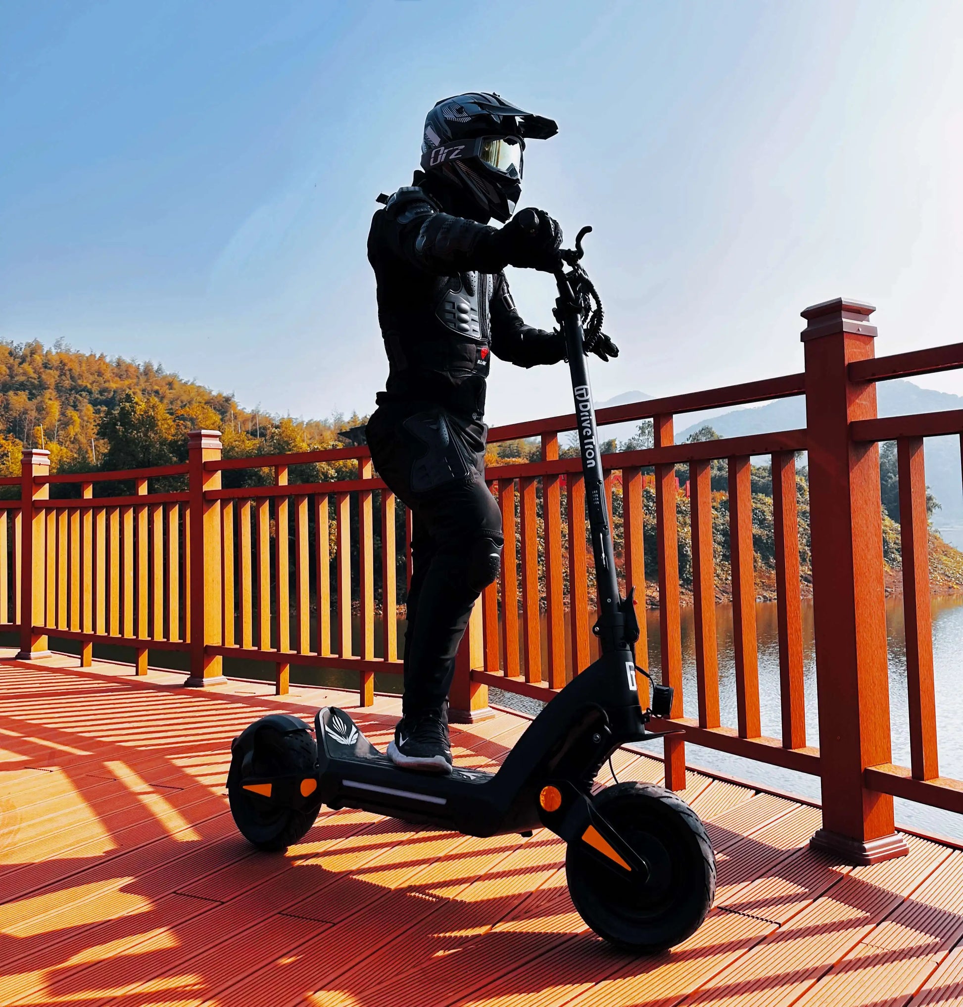 USA warehouse DT06 EU warehouse 3800W 11inch IPX5 Hydraulic Suspension Brake Dual Motor Foldable Off Road Electric Scooter.