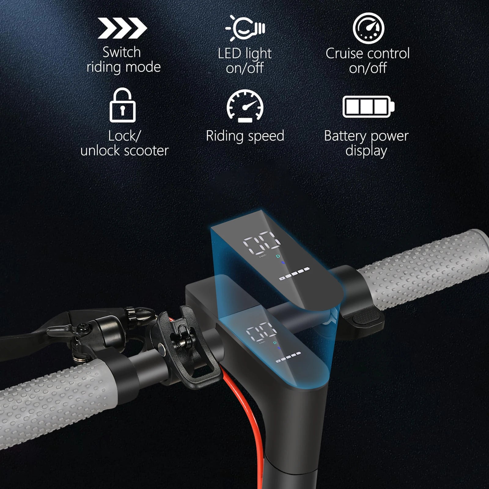 SUNNIGOO Electric Scooters, Max Range 21Miles, Powerful 350W Motor, Max Speed of 30 km/h, Commuting Escooter For Adults Gifts.