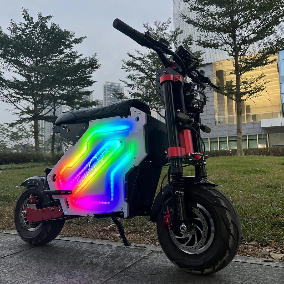 New 120Kmh 70Mph Fast Seated Electric Scooters Off-Road 72V 60V 52V 10000W 15000W 7000W 5000W Dual Motor Electric Bike Adult.