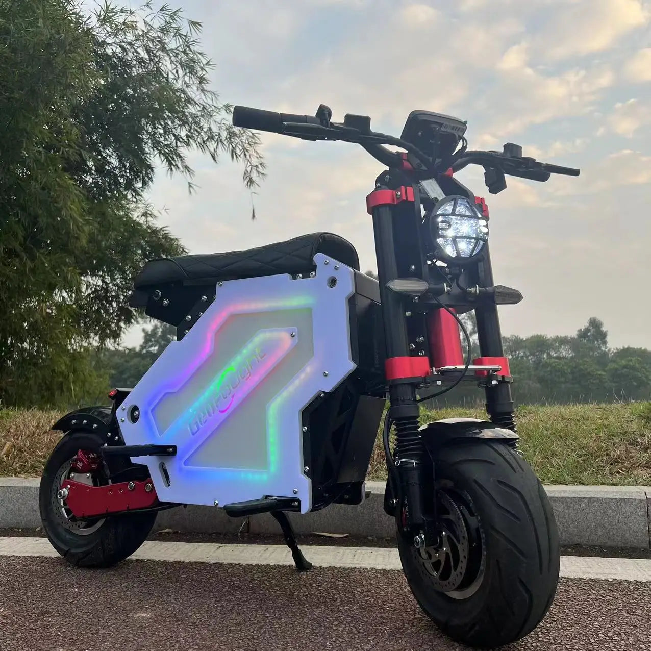New 120Kmh 70Mph Fast Seated Electric Scooters Off-Road 72V 60V 52V 10000W 15000W 7000W 5000W Dual Motor Electric Bike Adult.