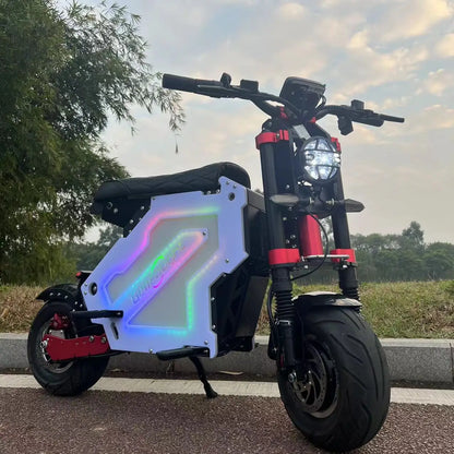 New 120Kmh 70Mph Fast Seated Electric Scooters Off-Road 72V 60V 52V 10000W 15000W 7000W 5000W Dual Motor Electric Bike Adult.